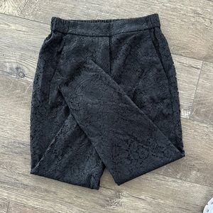 JCREW — Lace Black Pant